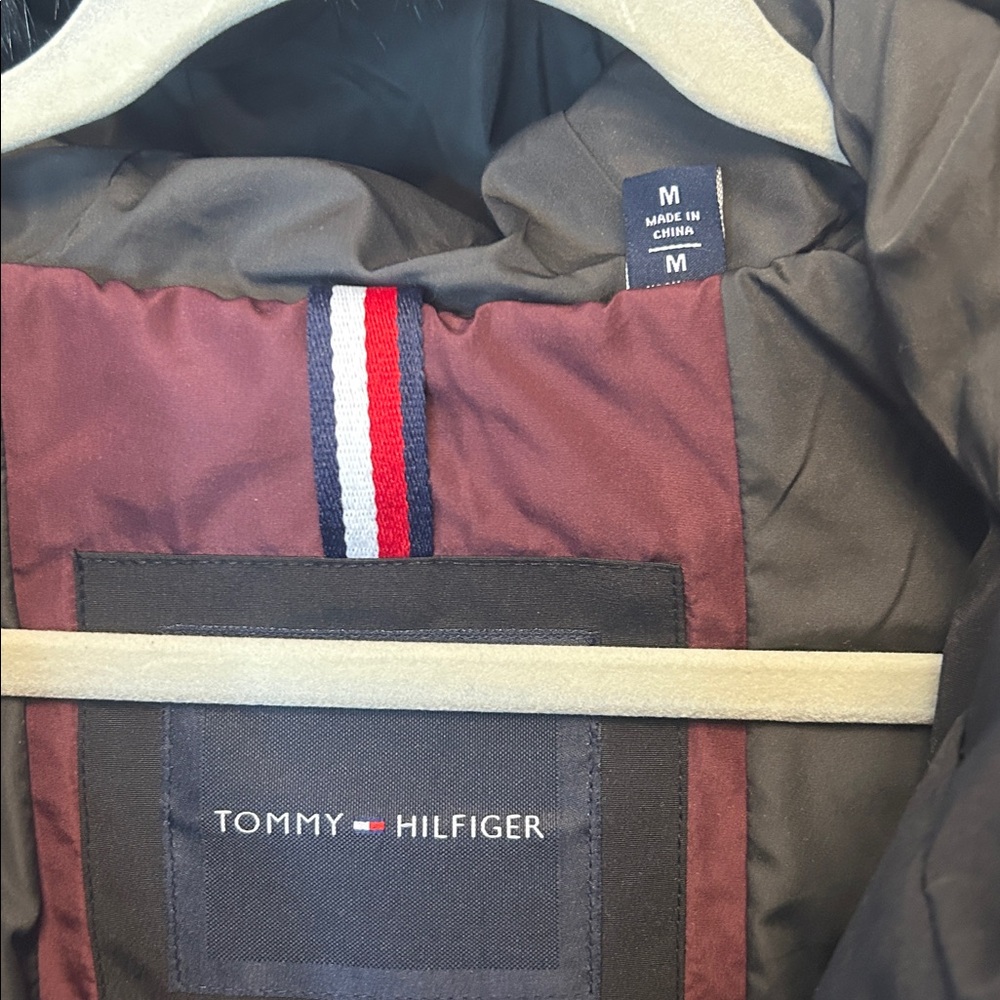Tommy Hilfiger Men's Arctic Cloth Heavyweight Performance Parka BLACK / Medium - Picture 9 of 12